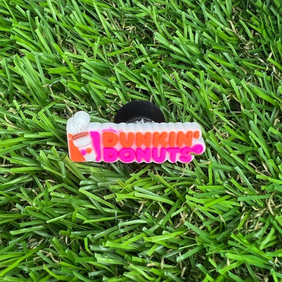 🌼 (3/$10 or 5/$15) NEW “Dunkin Donuts” Fun Croc Shoe Charm Collection - Picture 1 of 1